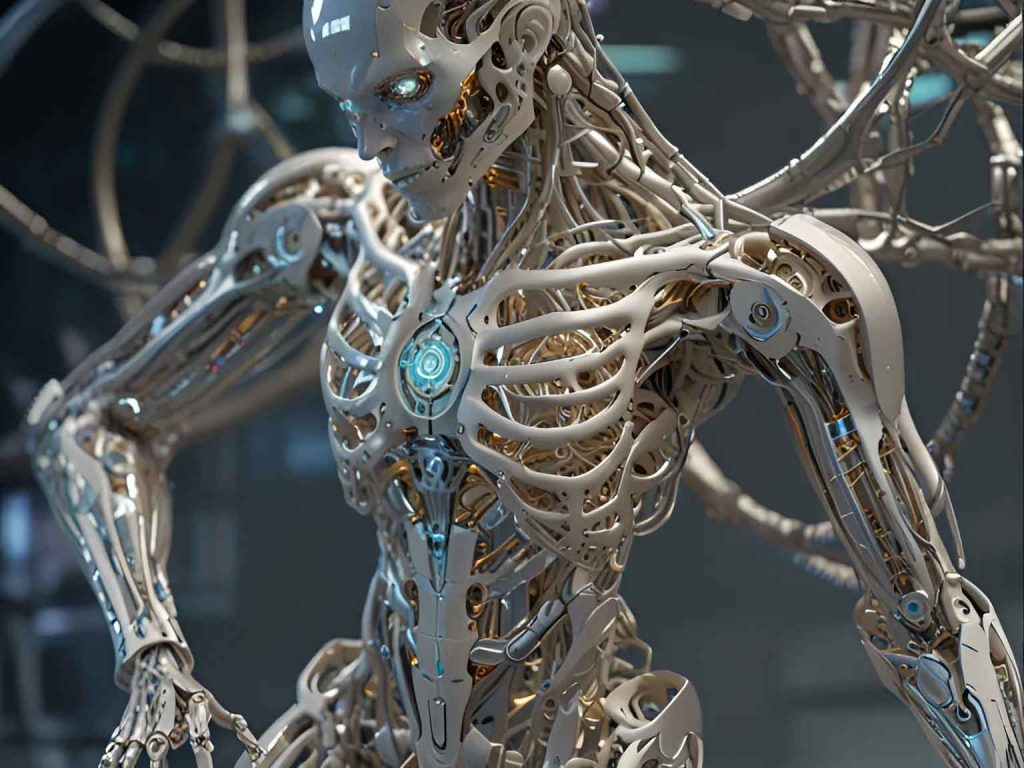 Robot biomécanique et organique