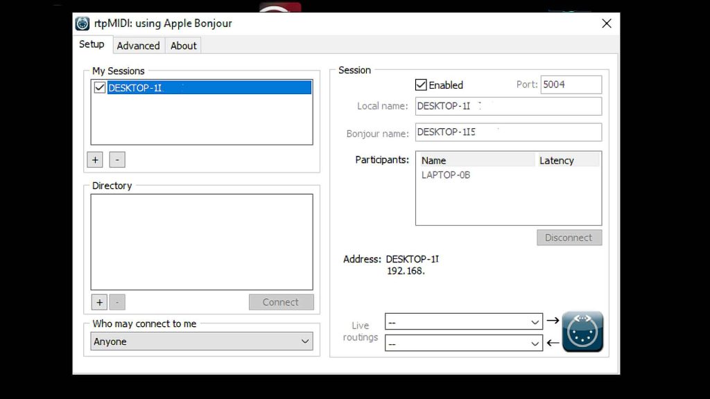 rtpMIDI